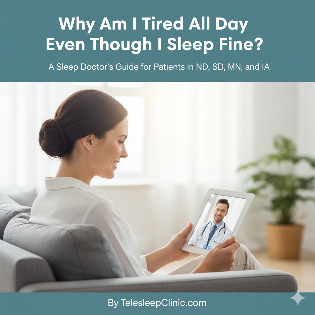 Why Am I Tired All Day Even Though I Sleep Fine?