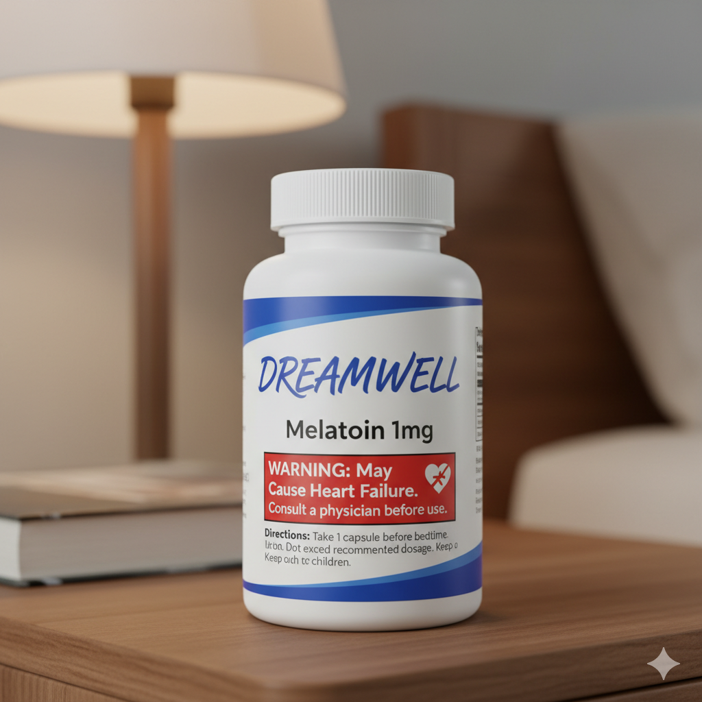 Long-Term Melatonin Use & Heart Failure Risk